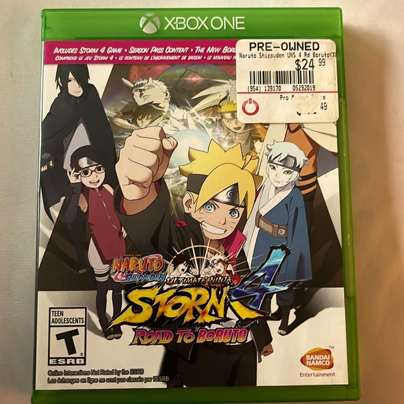 📀NARUTO SHIPPUDEN🥷ULTIMATE NINJA STORM 4 💿ROAD TO BORUTO💽XBOX 1️⃣ - Picture 1 of 5